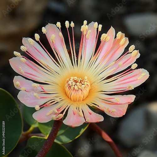 Hottentot fig flower photo