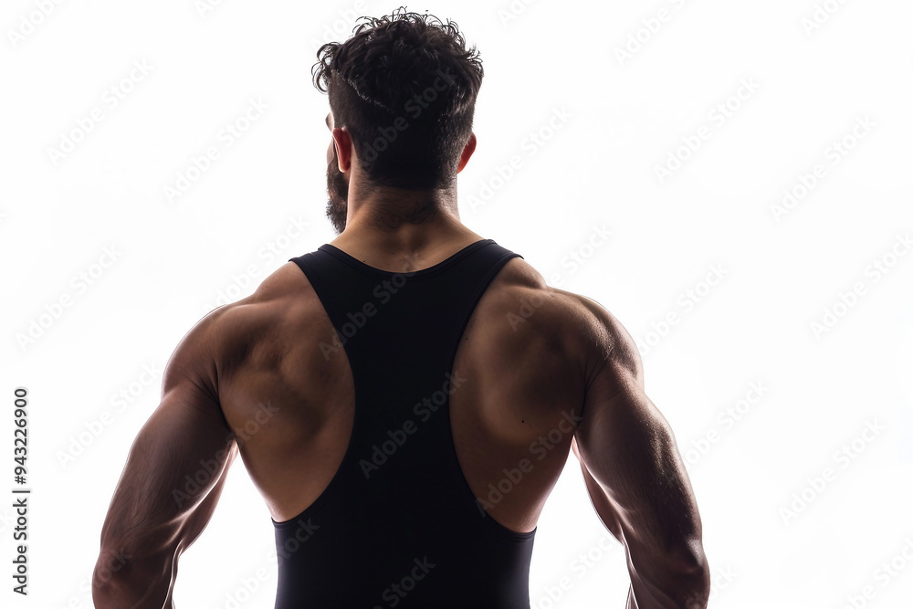 Focused motivated persistent sports person man woman sweating gym outdoor stadium training, Generative AI Focused motivated persistent sports person man woman sweating gym outdoor stadium training, Generative AI