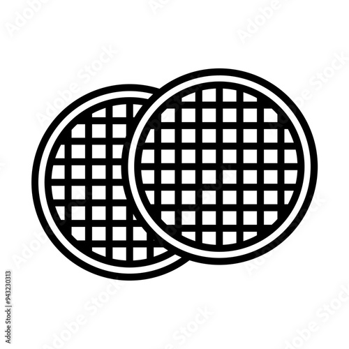 Cotton Pads line icon