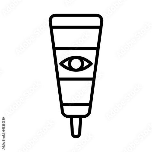 Eye Cream line icon
