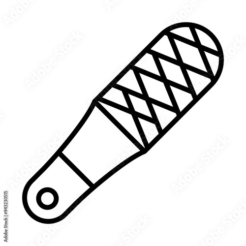 Foot Scrub line icon