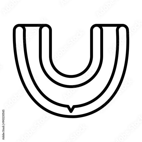 Mouth Guard line icon