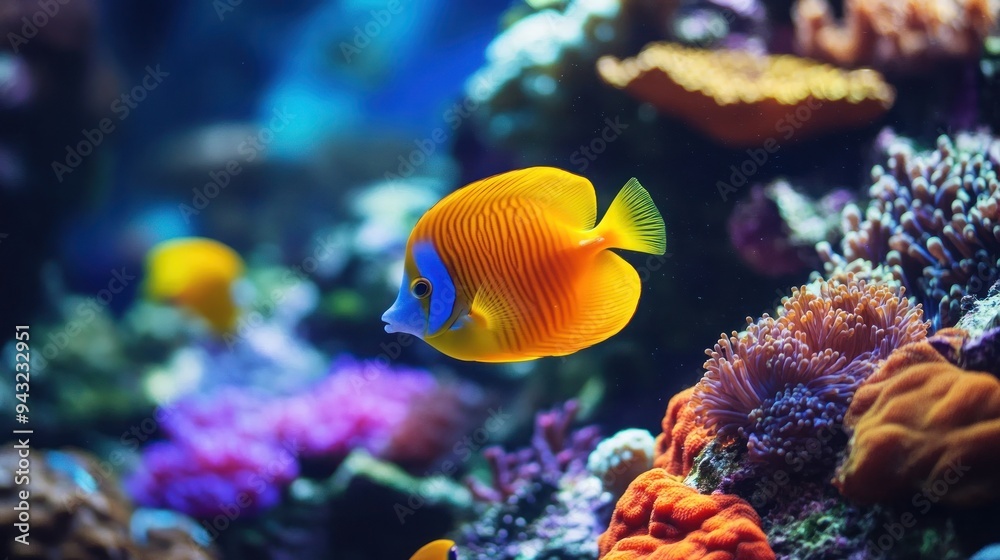 Vibrant Coral Reef Fish Vibrant Coral Reef Fish