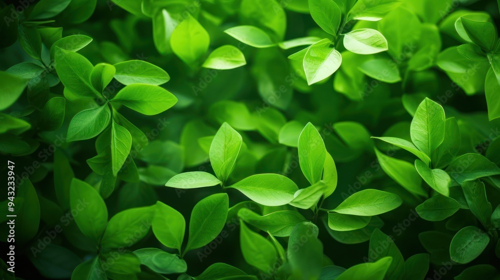 Lush green foliage creating a dense and natural backdrop Lush green foliage creating a dense and natural backdrop