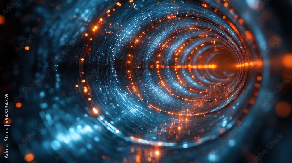 Abstract Tunnel of Light Abstract Tunnel of Light