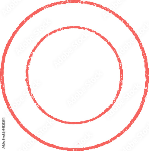 blank round postage meter stamp transparent