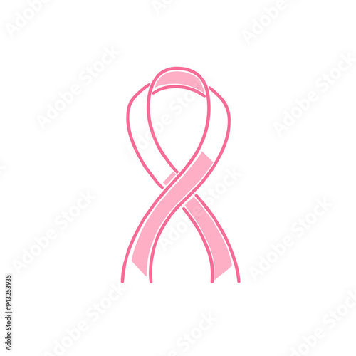 A simple pink ribbon highlights the essence of cancer awareness month, serving as a powerful symbol for reminding individuals about early detection and support