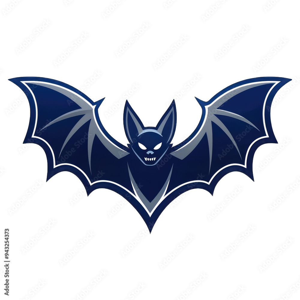 Obraz premium Isolated bat on transparent background