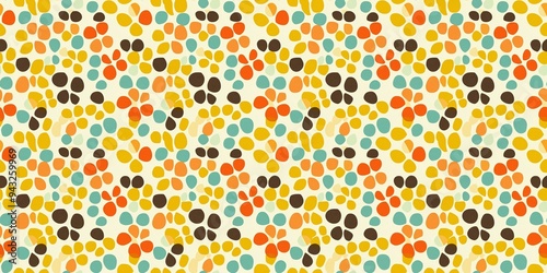 Card pattern with a sleek, organized design. seamless background pattern