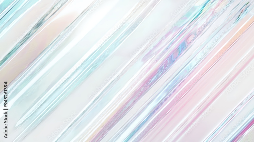 Fototapeta premium Abstract iridescent stripes