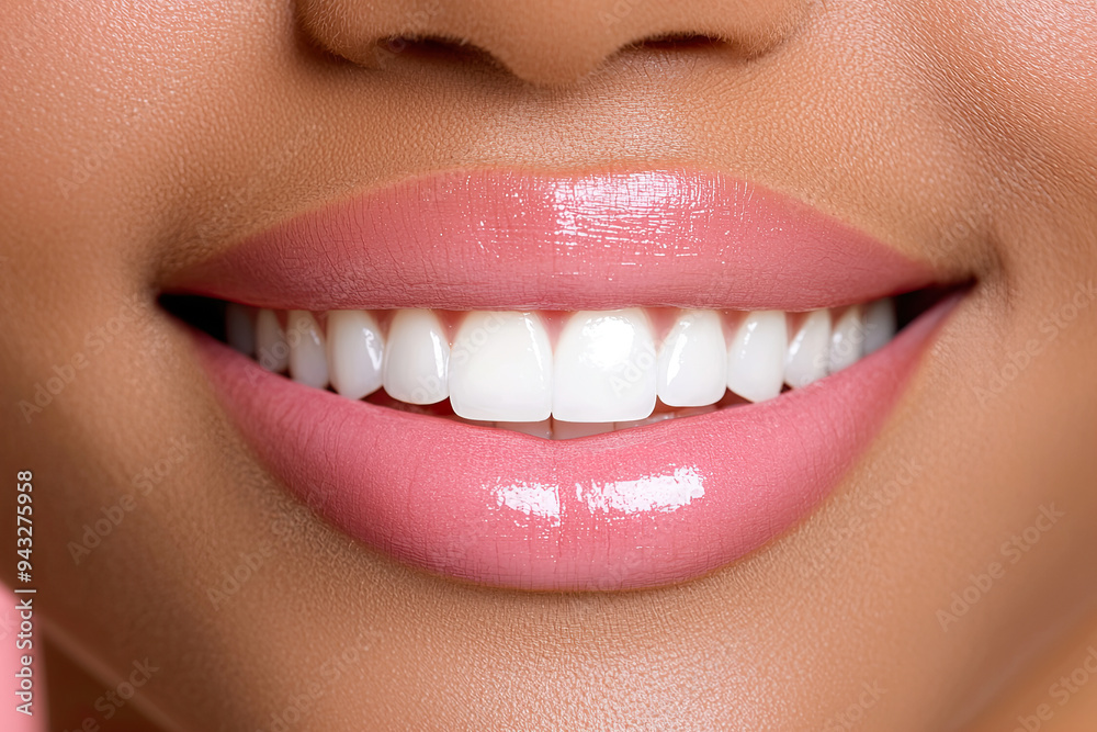 close up of a woman with a smile