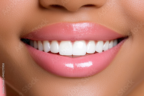 close up of a woman with a smile