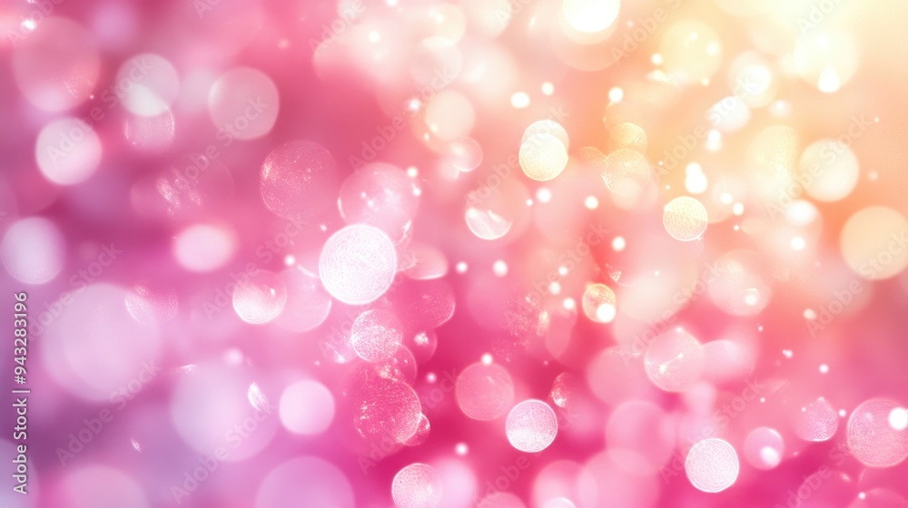Abstract pink background with blurred effect and defocused bokeh lights Abstract pink background with blurred effect and defocused bokeh lights