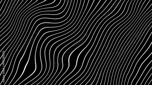 Wallpaper Mural  abstract background with Turbulent wave lines background. Wave, distorted, neon, futuristic, glow. Torontodigital.ca