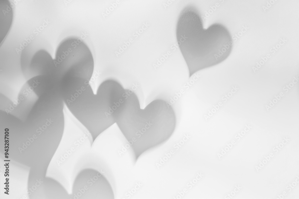 PNG Soft romantic floating heart shapes PNG Soft romantic floating heart shapes