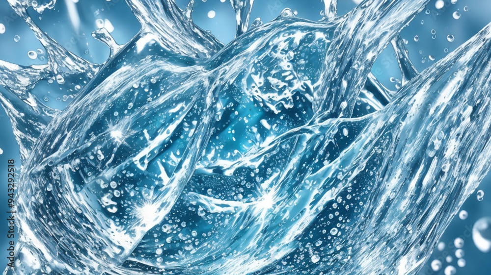 Abstract background of water splash Abstract background of water splash