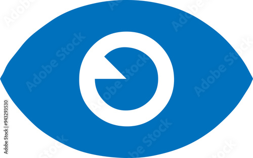Eye icon logo design