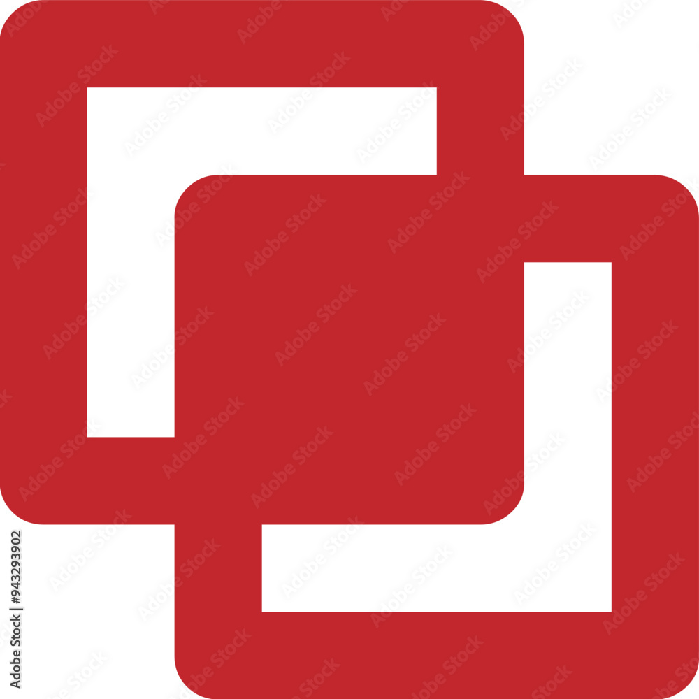 Fototapeta premium Intersact icon logo design