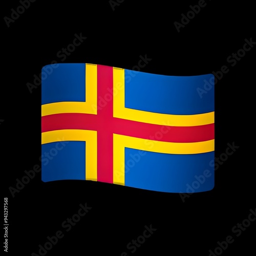 Flag of Åland Islands Emoji
