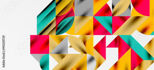 Geometric neo patterns. Abstract background for covers, banners, flyers and posters and other templates