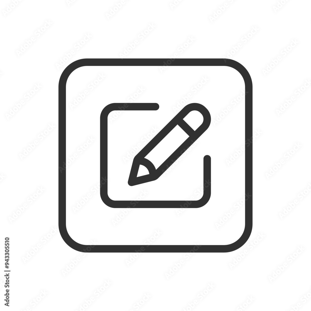 Edit document icon. Modern, simple flat vector illustration for web site or mobile app Edit document icon. Modern, simple flat vector illustration for web site or mobile app