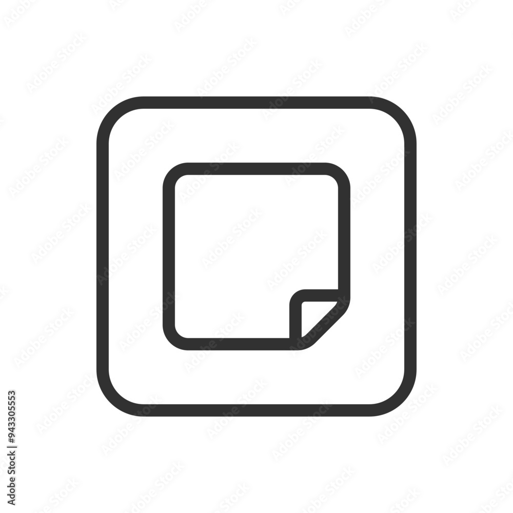 Blank icon. Modern, simple flat vector illustration for web site or mobile app Blank icon. Modern, simple flat vector illustration for web site or mobile app