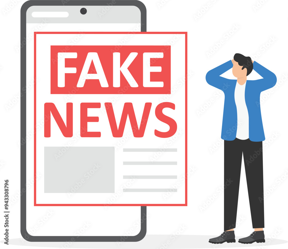 Fake news, false information sharing on social media, hoax or lies censorship, fake website cheating, scam or dishonesty report concept,
Fake news, false information sharing on social media, hoax or lies censorship, fake website cheating, scam or dishonesty report concept,