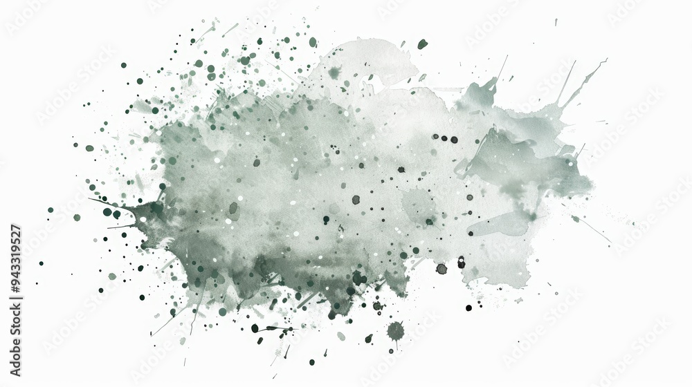 Obraz premium Abstract watercolor splatter