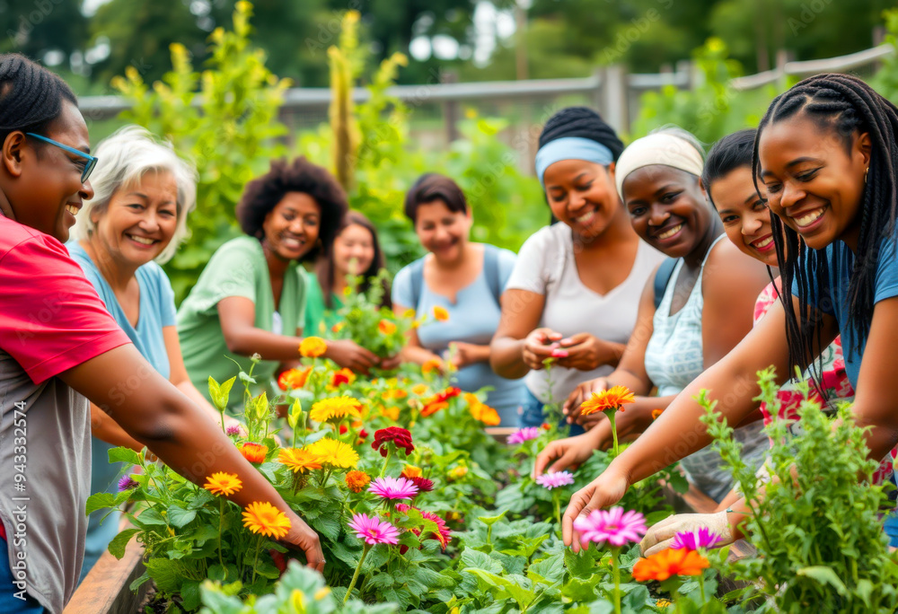 Growing Together A Community Garden in Full Bloom