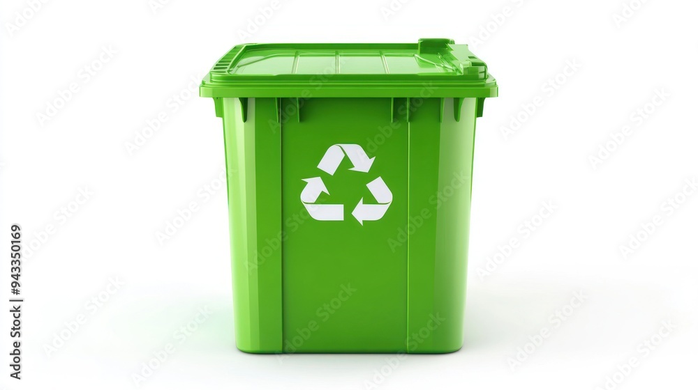 Green Recycling Bin Green Recycling Bin