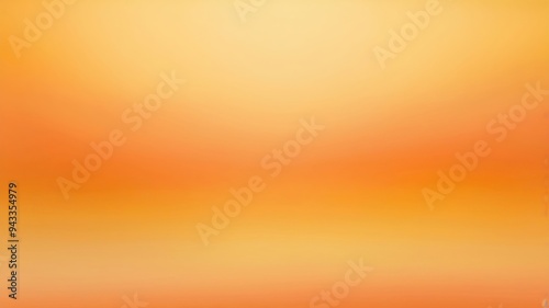 Gradient shades of sunset orange and golden yellow, defocused into a glowing blur, creating a warm and vibrant backdrop for beauty products. Made with generative AI technology