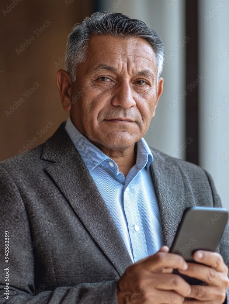 Businessman on Cellphone Businessman on Cellphone