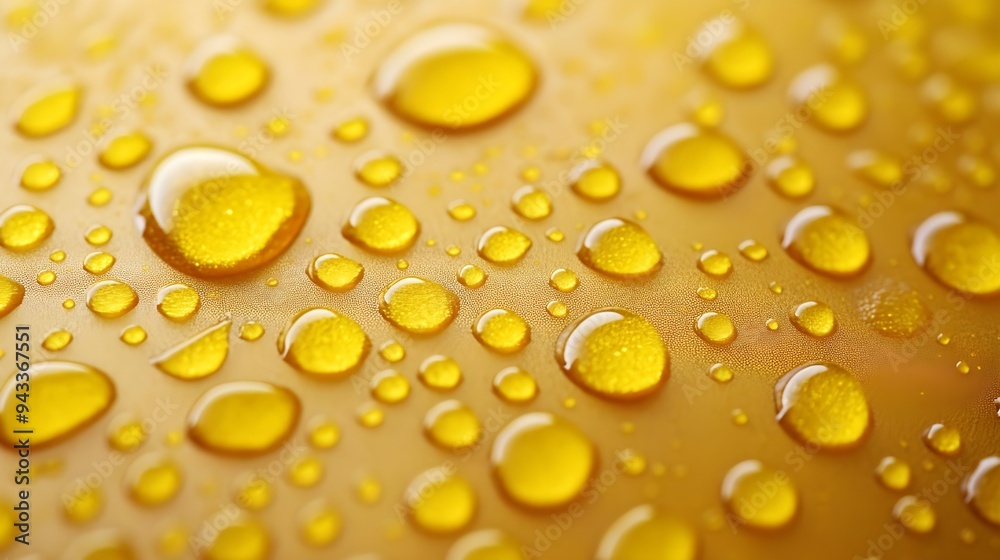 Golden Water Droplets Background Texture Golden Water Droplets Background Texture
