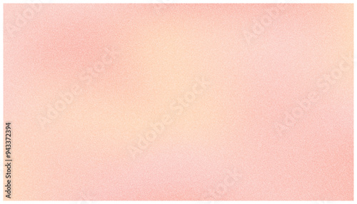 Light peach gradient background with grain texture.