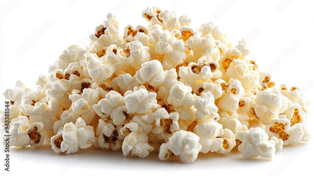 Pile of Freshly Popped Popcorn Generative AI Pile of Freshly Popped Popcorn Generative AI
