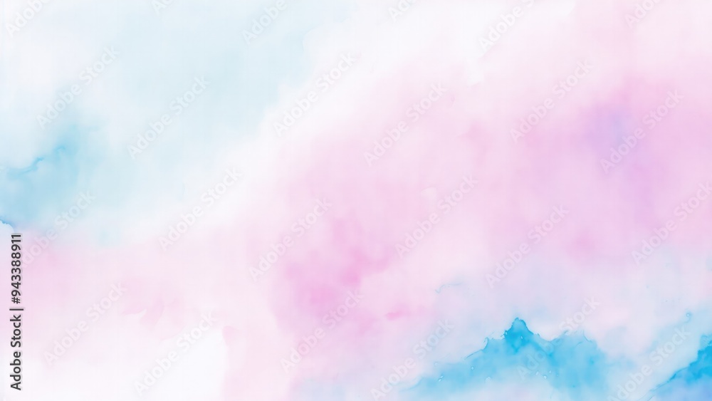 Fototapeta premium Pink watercolor abstract background. Abstract Blue texture Watercolor background