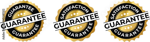 Gold Satisfaction Guarantee Emblem Seal