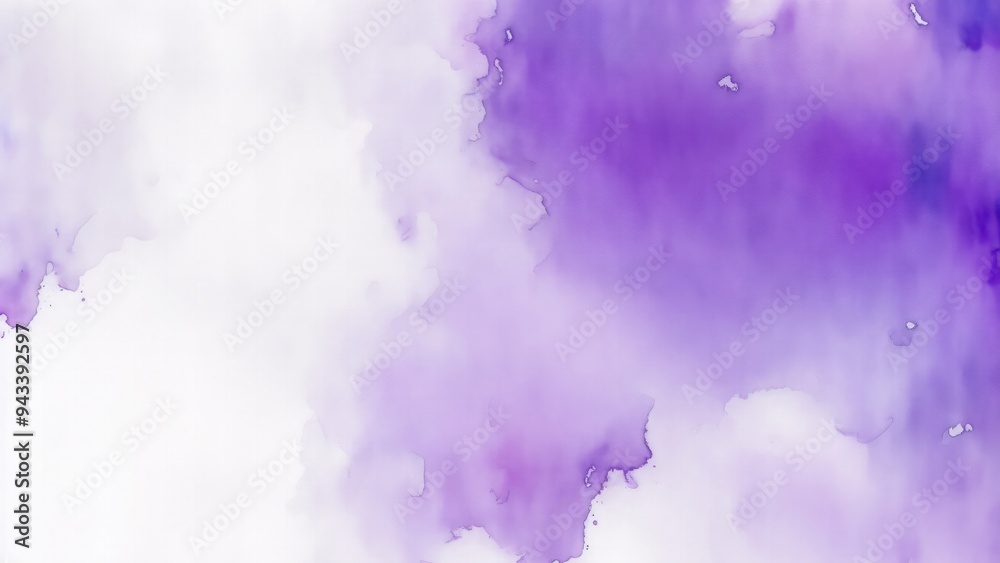 Obraz premium Purple watercolor abstract background. Abstract Blue texture Watercolor background