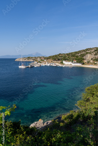 Chalkidiki, Sithonia, Pygadaki Beach vertrical photo