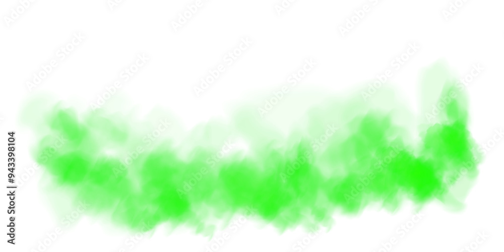 Fantastic green smoke. Magic smoke. Smog cloud on podium or stage. Fog vapor over ground or water surface, magic haze. PNG. Fantastic green smoke. Magic smoke. Smog cloud on podium or stage. Fog vapor over ground or water surface, magic haze. PNG.