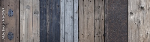Wallpaper Mural Rustic Wooden Plank Textures, seamless aged wood patterns with weathered grain and subtle cracks in earthy browns ideal for rustic backdrops and minimalist designs Torontodigital.ca