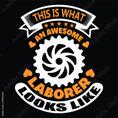 Labor day best t-shirt design  photo