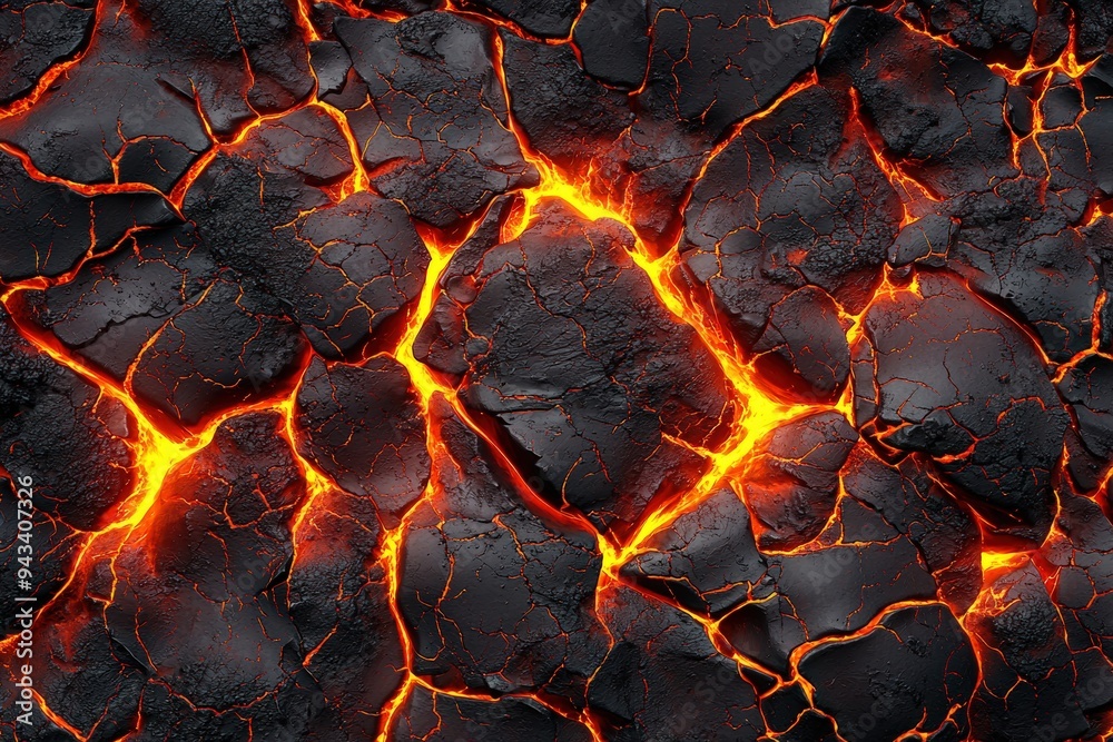 Molten rock flows beneath the surface Molten rock flows beneath the surface