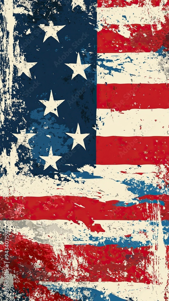 Memorial day background. National holiday of the USA. United states flag vertical poster. Vector illustration.,generative ai Memorial day background. National holiday of the USA. United states flag vertical poster. Vector illustration.,generative ai