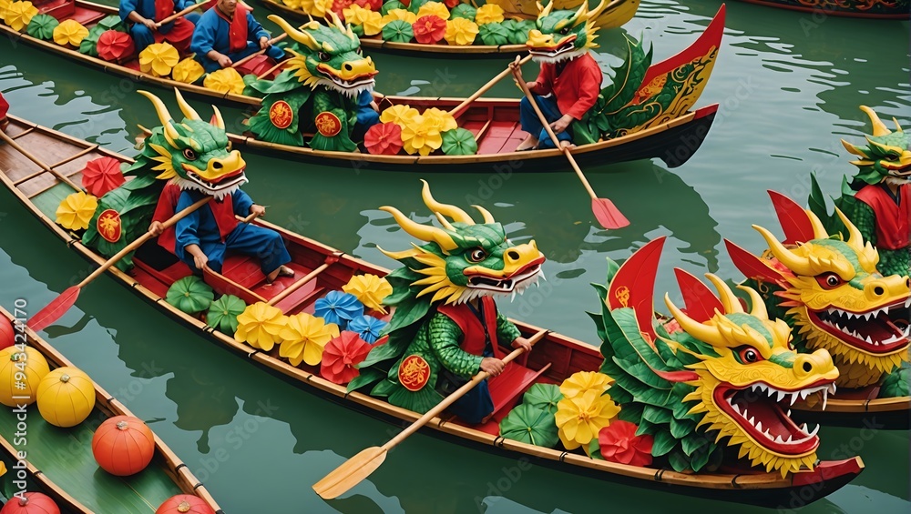 Vibrant spirit of the Dragon Boat Festival Vibrant spirit of the Dragon Boat Festival