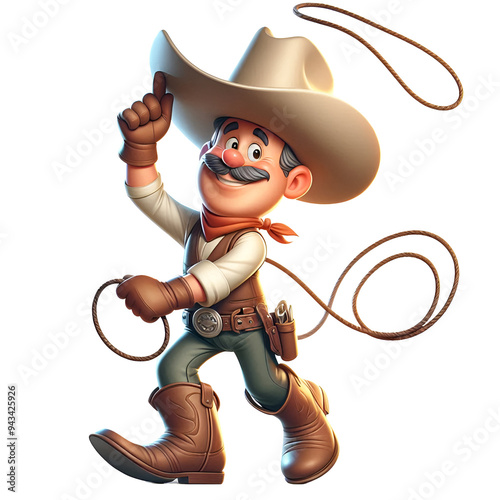 American cowboy