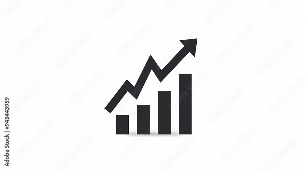 illustration of PNG vector arrow graph rising showing growth black and white, growing graph business chart with arrow, growths chart profit growing symbol Progress bar. Bar diagram illustration of PNG vector arrow graph rising showing growth black and white, growing graph business chart with arrow, growths chart profit growing symbol Progress bar. Bar diagram