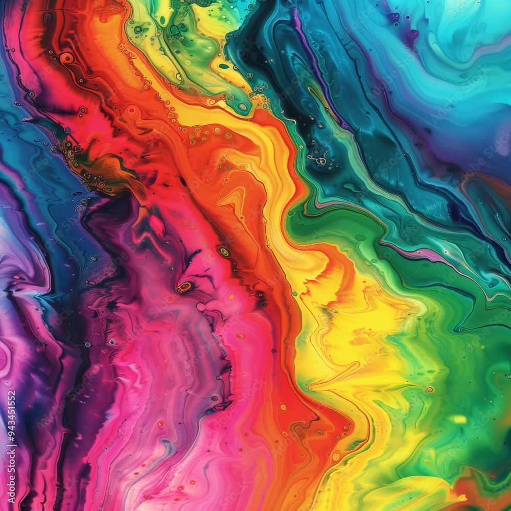 abstact colorful paint