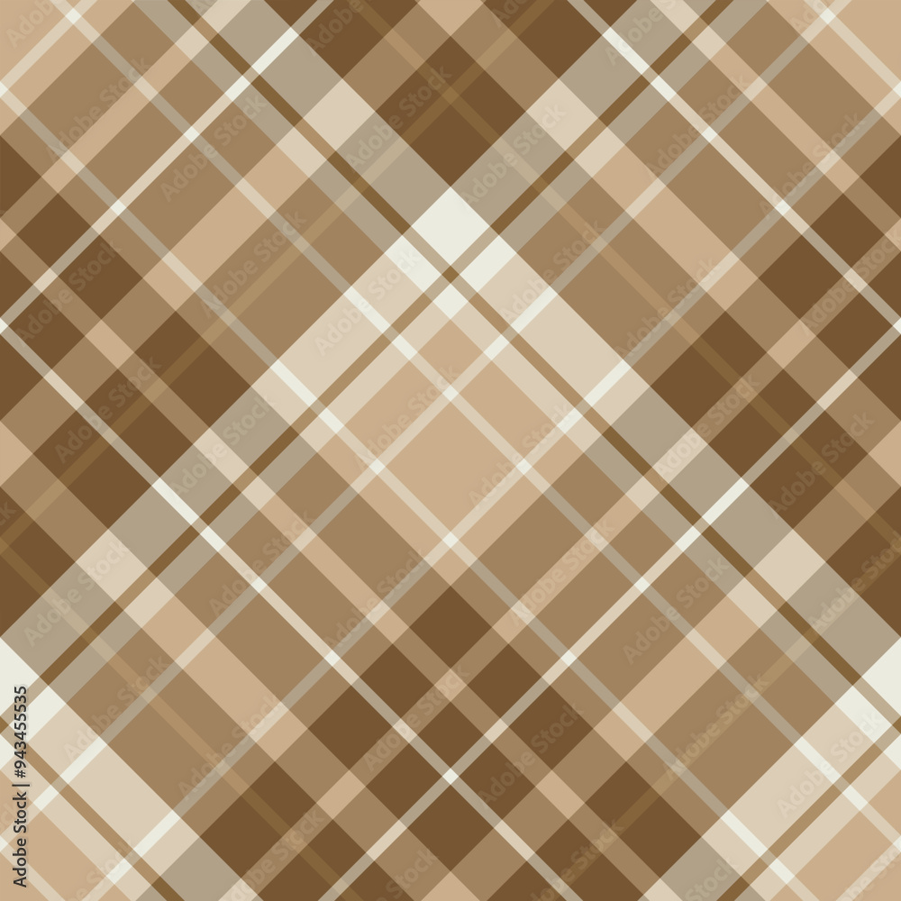 Seamless pattern in unique light and dark brown colors for plaid, fabric, textile, clothes, tablecloth and other things. Vector image. 2 Seamless pattern in unique light and dark brown colors for plaid, fabric, textile, clothes, tablecloth and other things. Vector image. 2