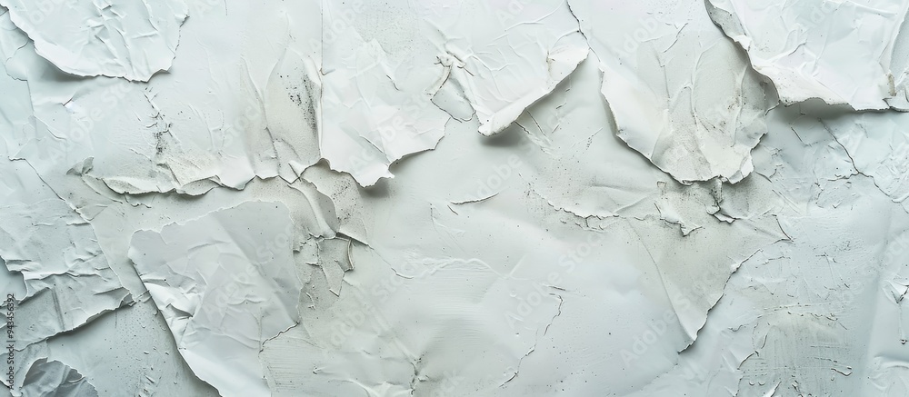 White poster texture with copy space image on a bleached paper background White poster texture with copy space image on a bleached paper background